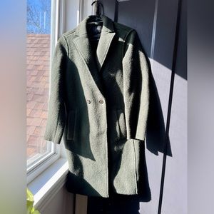 Jcrew Italian Boiled Wool Daphne Coat Size 4